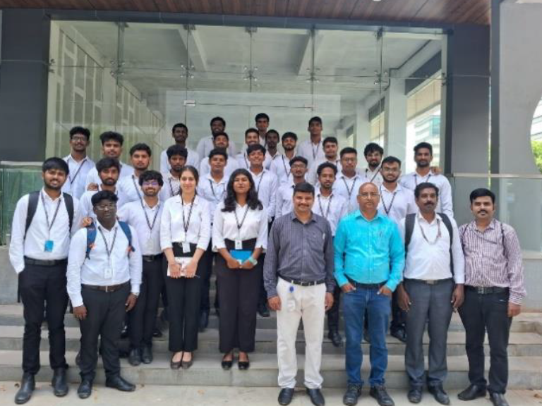 industrial visit to editz rivate limited